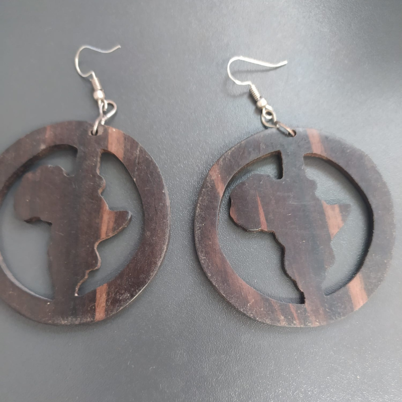 Boucle d'oreille africain 5